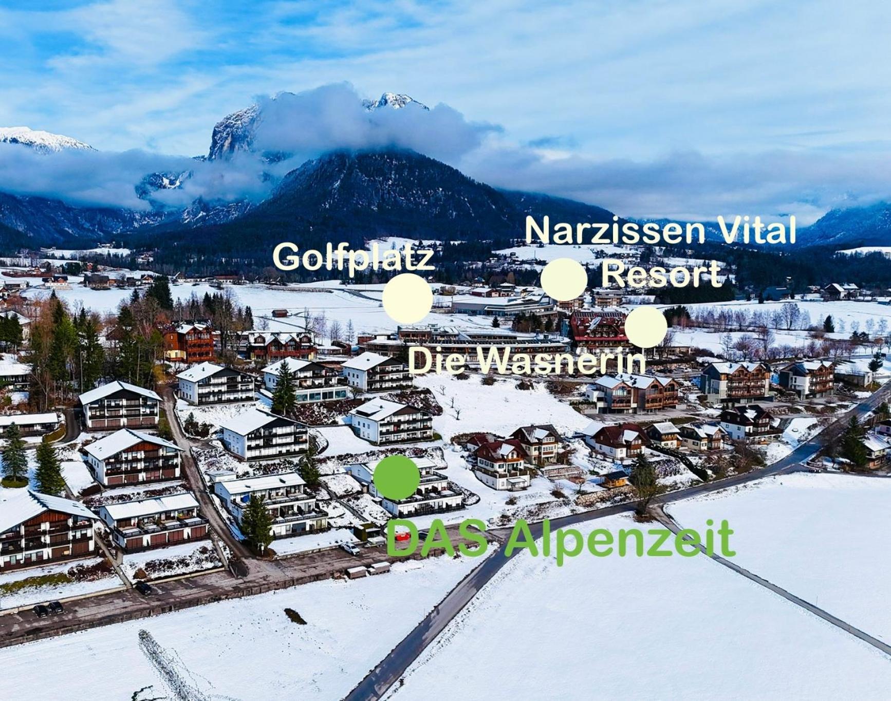 Das Alpenzeit Appartement Mit Just Private Terrasse (Adults Only) Bad Aussee Eksteriør billede