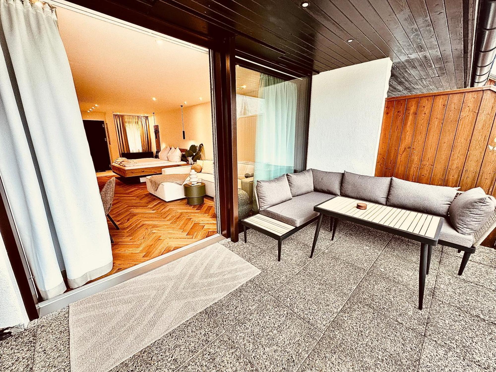 Das Alpenzeit Appartement Mit Just Private Terrasse (Adults Only) Bad Aussee Eksteriør billede