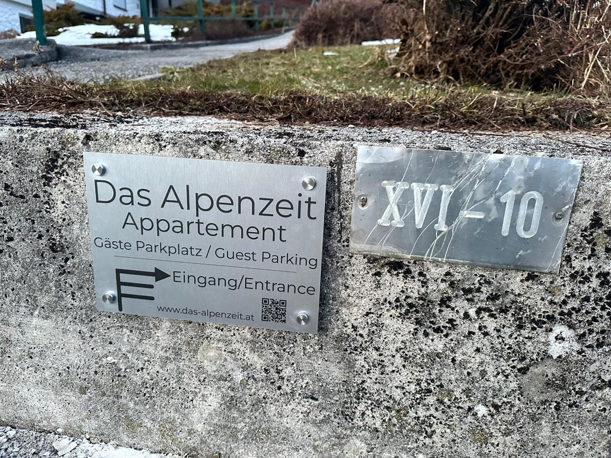 Das Alpenzeit Appartement Mit Just Private Terrasse (Adults Only) Bad Aussee Eksteriør billede