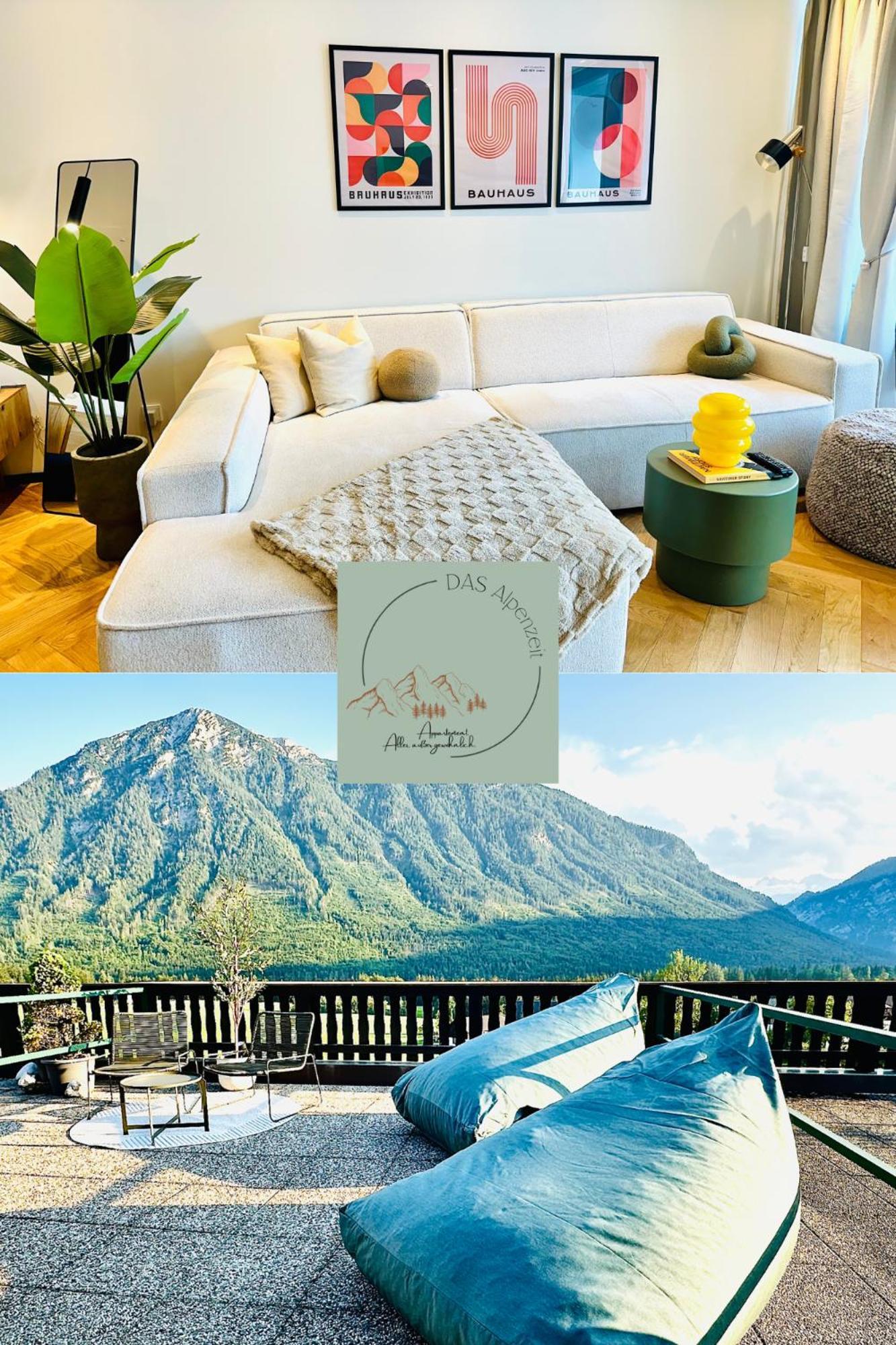 Das Alpenzeit Appartement Mit Just Private Terrasse (Adults Only) Bad Aussee Eksteriør billede